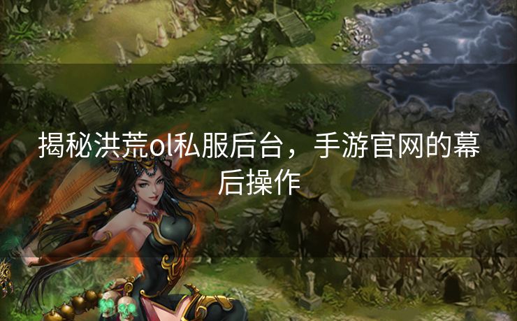 揭秘洪荒ol私服后台，手游官网的幕后操作